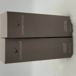 Copper + Crane shampoo & conditioner beauty luxury spa hair care NEW
